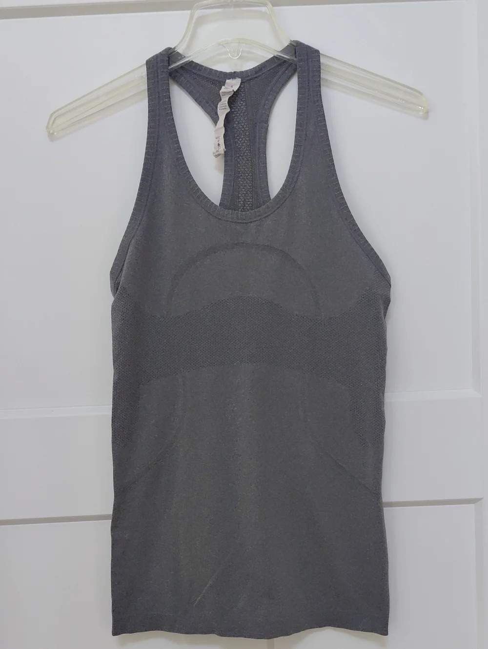 Women’s Gray Lululemon Racerback Tank Top